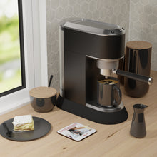 "Mug of Coffee Begs for Sweet Release of Death After Being Put in Microwave for Seventh Time" Hardboard Back Coaster