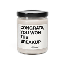 "Congrats, You Won The Breakup" 9oz Soy Candle