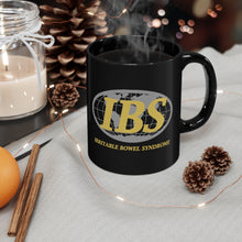 "Irritable Bowel Syndrome (IBS)" Black mug 11oz