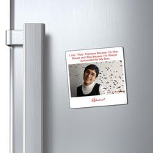 "I Use ‘They’ Pronouns Because I’m Non-Binary and Also Because I’m Always Surrounded by My Bees" Magnet