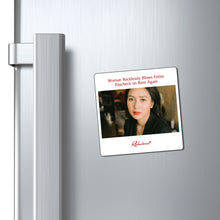 "Woman Recklessly Blows Entire Paycheck on Rent Again" Magnet