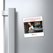 "'Sorry Just Saw This!' Texts Woman Who Has Not Pooped Without Her Phone in 10 Years" Magnet